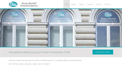 Desktop Screenshot of bis-immobilien.de